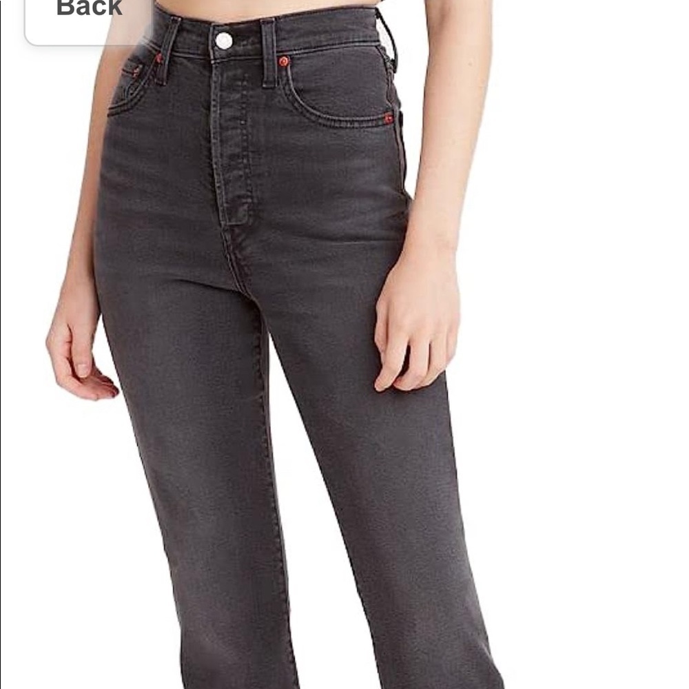 Levi’s rib cage bootcut jeans (full length) size 24